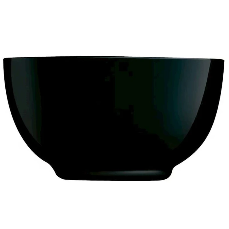 Салатница Luminarc Diwali FR01P0863, опаловое стекло, черная, 14.5 см