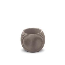 Горшок Karasu N2 TM.33289, 0.35 л, пластик, коричневый