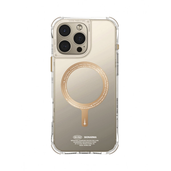 Чехол Skinarma Saidoдля Apple iPhone 16 Pro Max Gold Чехол Skinarma Saidoдля Apple iPhone 16 Pro Max Gold