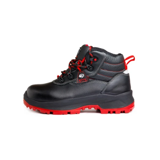 Полуботинки Bafco S3_Fortess, черный, натуральная кожа, размер 40