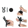 Masaüstü telefon tutacağı Rabbit Phone Stand S218 Black