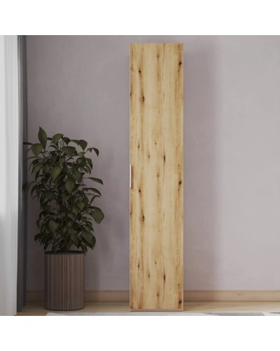 Şkaf Art Mebel 21, laminat, bej/qəhvəyi, 210x40x45 sm