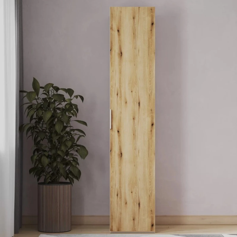 Шкаф Art Mebel 21, ламинат, бежевый/коричневый, 210x40x45 см Шкаф Art Mebel 21, ламинат, бежевый/коричневый, 210x40x45 см