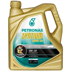 Моторное масло Petronas Syntium 5000 XS, 5W-30, 4 л