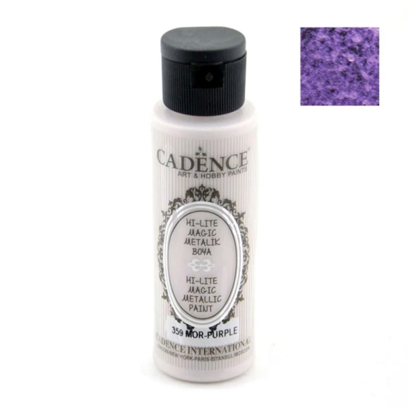 Краска акриловая Cadence Hi-Lite Magic Metallic 359 Violet 70 мл Краска акриловая Cadence Hi-Lite Magic Metallic 359 Violet 70 мл