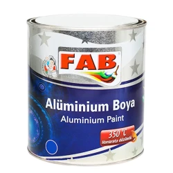 Алюминиевая краска Fab boya, серая, 0.85 л