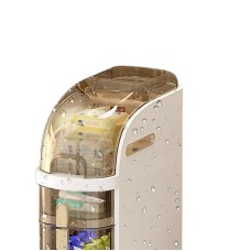Orqanayzer kosmetika üçün Smil 1466, plastik, ağ/qızılı