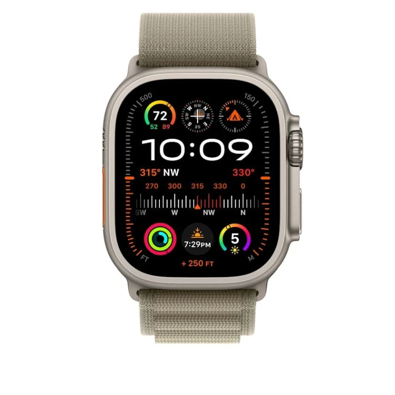 Qayış Apple Alpine Loop iWatch 49mm üçün Olivie (MT5U3AM/A)