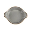 Форма для запекания Porland 04ALM002589, фарфор, серая, 14 см