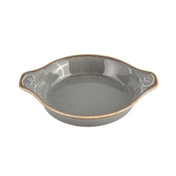 Bişirmə üçün qəlib Porland 04ALM002589, farfor, boz, 14 sm