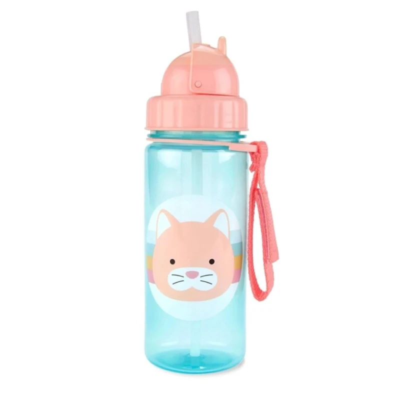 Бутылка для воды Skip Hop Zoo Котик, 384.5 мл, 12+ мес
