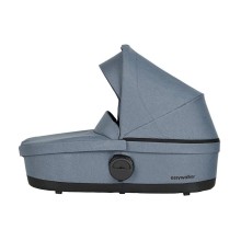 Uşaq arabası üçün beşik Easywalker Harvey 3 Carrycot Steel Blue, mavi