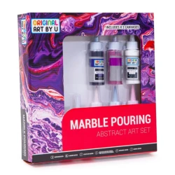 Набор для творчества RMS International Marble Pour, 3+ лет Набор для творчества RMS International Marble Pour, 3+ лет