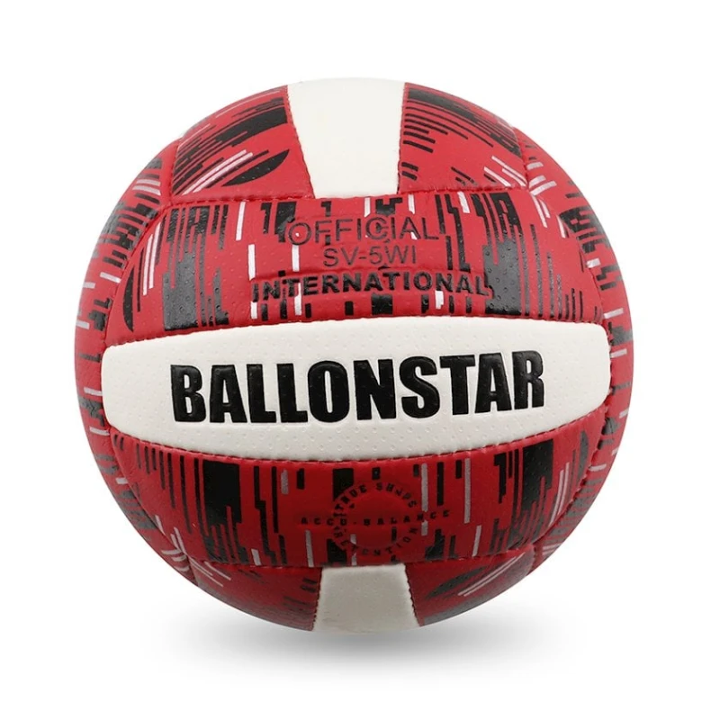 Voleybol topu Ballonstar SV-5WI, qırmızı