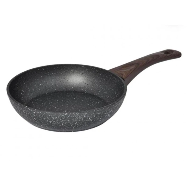 Сковородка Cena, гранит, серая, 32 см