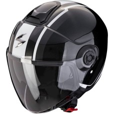 Motosikl dəbilqəsi Scorpion EXO-CITY II VEL Metal Black/White, ölçü L