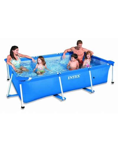 Karkaslı hovuz Intex 28272NP, göy, 300x200x75 sm, 3834 l