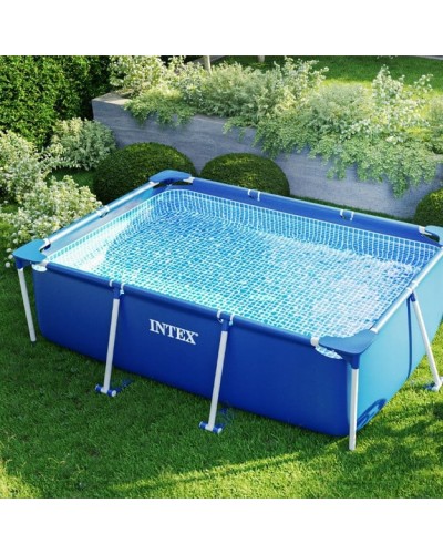 Karkaslı hovuz Intex 28272NP, göy, 300x200x75 sm, 3834 l