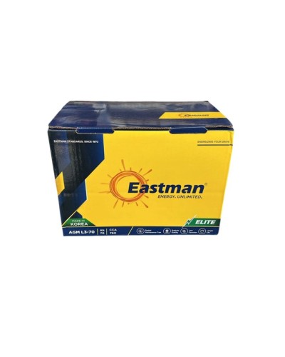 Akkumulyator Eastman AGM L3-70 Ah70 CCA760