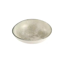 Салатница Porland Stoneware Selene, керамогранит, серая, 15x5.6 см