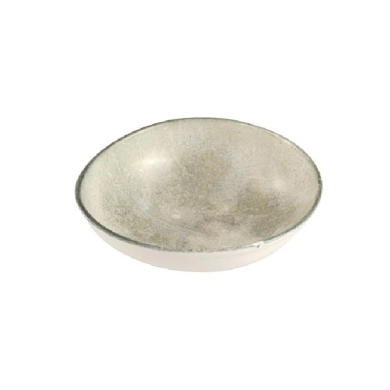 Салатница Porland Stoneware Selene, керамогранит, серая, 15x5.6 см