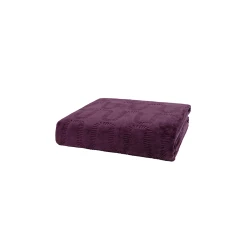 Плед Yataş Tricia, 200х220 см, двуспальный, полиэстер, фиолетовый