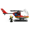 Конструктор LEGO City Fire Rescue Helicopter 60411, 5+ лет, 85 элементов
