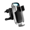 Автомобильный держатель для телефона с беспроводной зарядкой Baseus WXHW02 15W Black