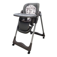 Uşaqlar üçün yedizdirmə oturacağı Burbay TB-5818G, boz, 85x50x26 sm, 4 ay+
