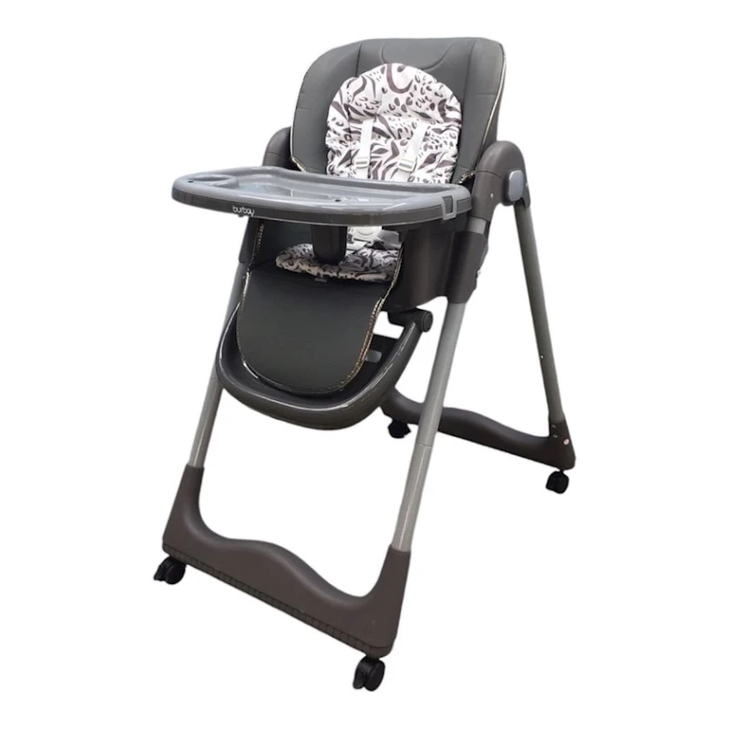 Детский стульчик для кормления Burbay TB-5818G, серый, 85x50x26 см, 4 месяца+