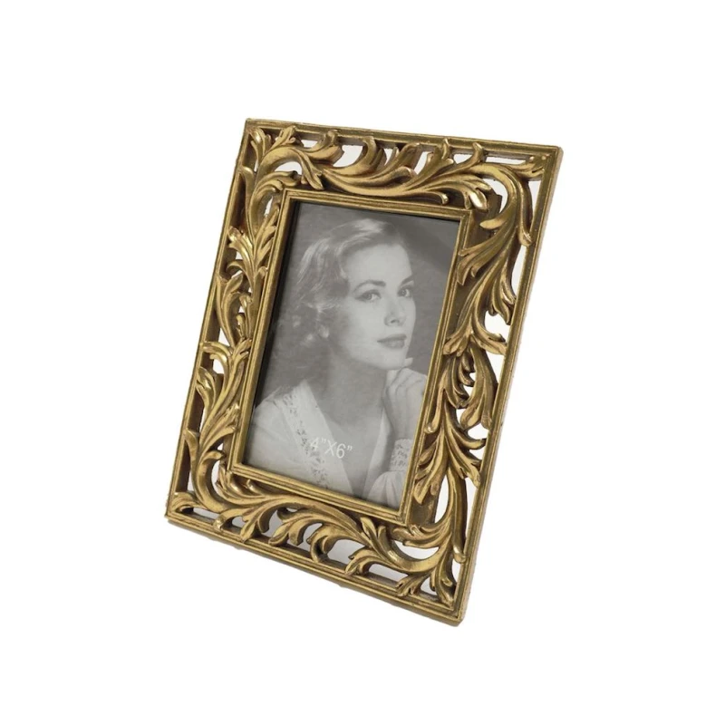 Foto çərçivə Hom-me 106406, 4x6 sm, qızılı Foto çərçivə Hom-me 106406, 4x6 sm, qızılı