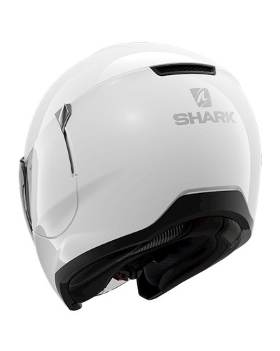 Motosikl dəbilqəsi Shark Citycruiser Blank HE1920EWHU, ölçü M, ağ
