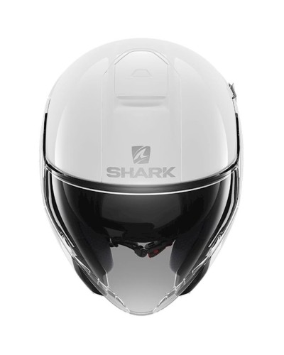 Motosikl dəbilqəsi Shark Citycruiser Blank HE1920EWHU, ölçü M, ağ