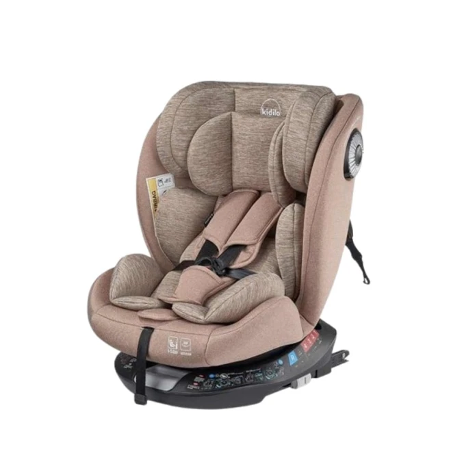 Детское автокресло Kidilo G406, бежевое, 9+ мес Детское автокресло Kidilo G406, бежевое, 9+ мес