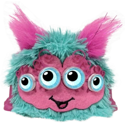 İnteraktiv yumşaq oyuncaq Top Secret Toys 4 Eyed Friendzies, 4 yaşdan, məhsul çesiddə