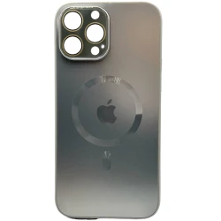 Çexol Apple iPhone 14 Pro Max üçün with MagSafe Silver Grey