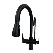 Qarışdırıcı kran mətbəx üçün KFQB-003 Qara