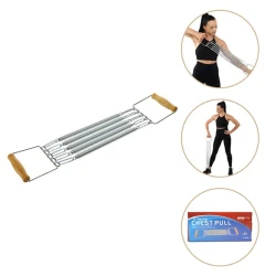 Yaylı sinə genişləndiricisi Chest Pull, gümüşü