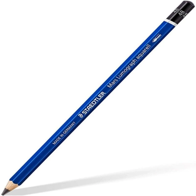 Карандаш графитовый Staedtler Lumograph, 8B, синий Карандаш графитовый Staedtler Lumograph, 8B, синий