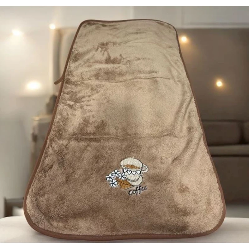 Mətbəx dəsmalları dəsti MiraNova 003, qəhvəyi, 30x70 sm, 10 əd