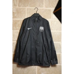 Küləkkeçirməyən gödəkçə azarkeşlər üçün Nike FD7686-010/4, qara, parça, ölçü M