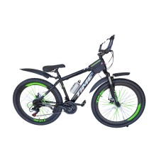 Dağ velosipedi Time TME2602YSL, qara/yaşıl