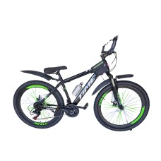 Dağ velosipedi Time TME2602YSL, qara/yaşıl