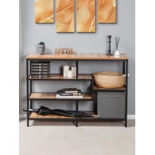 Stellaj 30x110x78 sm, LDSP, qəhvəyi
