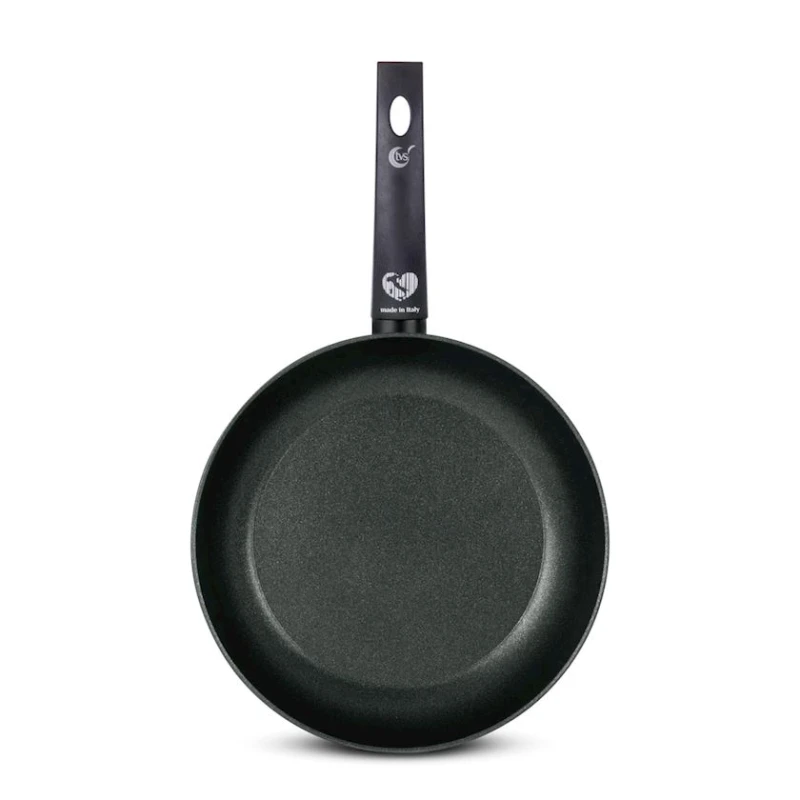 Сковородка TVS Preziosa Italia, 30 см, алюминий, черный Сковородка TVS Preziosa Italia, 30 см, алюминий, черный