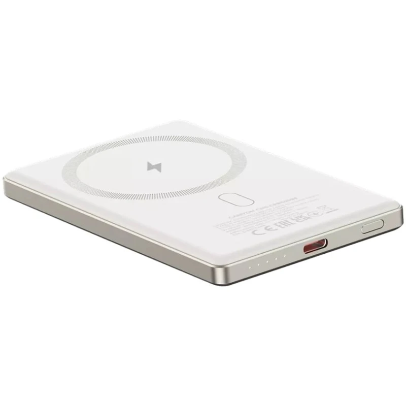 Внешний аккумулятор Canyon OnPower 505 Slim Magsafe 5000mAh PD20W Beige Внешний аккумулятор Canyon OnPower 505 Slim Magsafe 5000mAh PD20W Beige