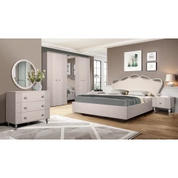 Спальный гарнитур Slonim Sofia SM-151, бежевый Спальный гарнитур Slonim Sofia SM-151, бежевый