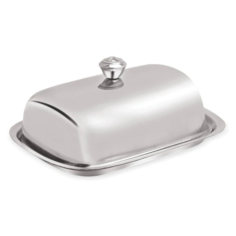 Yağ qabı Klausberg 15.5x11.5x1 sm, paslanmayan polad, gümüşü