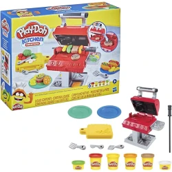 Набор для лепки Hasbro Play-Doh F0652 Kitchen Creations Grill N' Stamp, 3+ лет