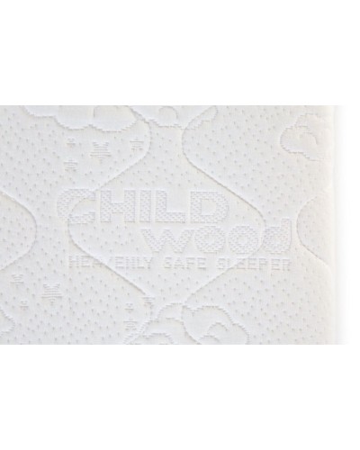 Uşaq matrası ChildHome Heavenly safe sleeper M120HSS, 60x120 sm, ağ